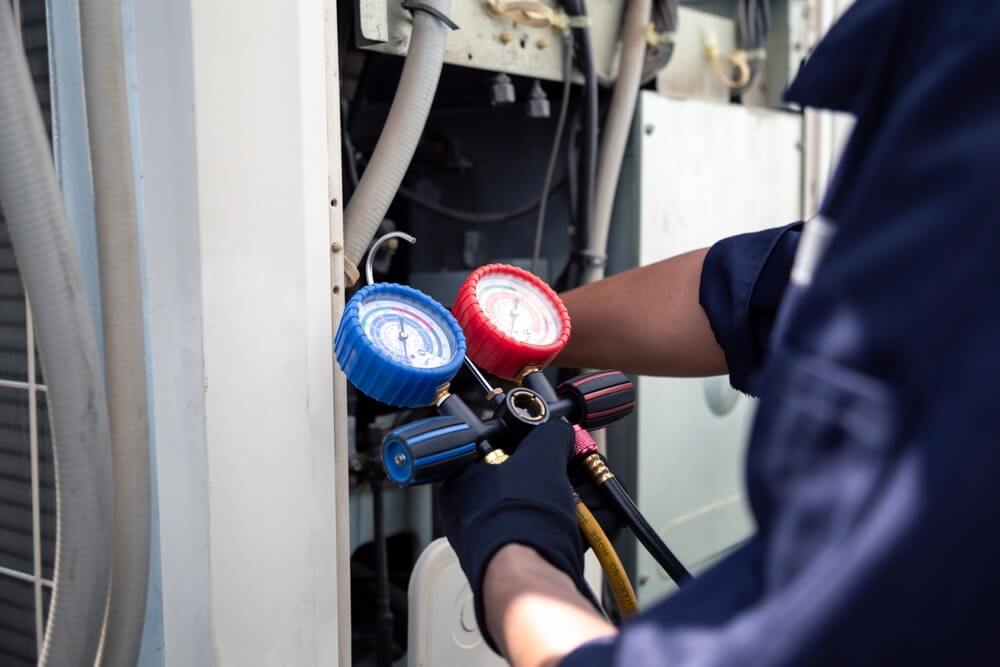 AC Tune-Up in Fallbrook, CA. George Plumbing, Heating & Air Conditioning